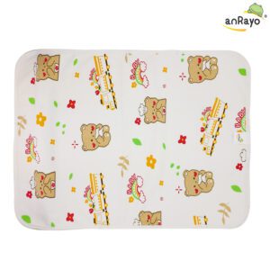 Diaper Changing Mat (Top Layer-100% Cotton)_Little Chef Bear