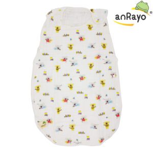 Baby Sleeping Bag (6-Layer 100% Cotton Muslin) Size S_Little Koala Bear